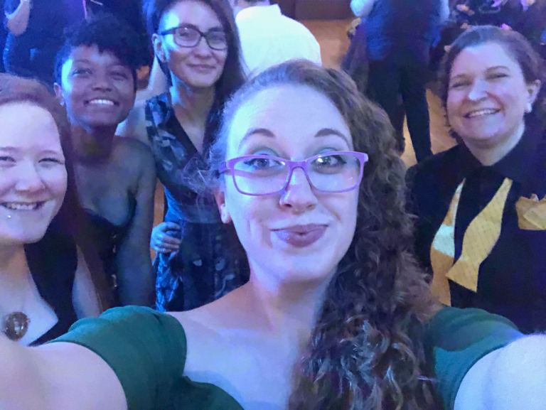 Kay and some cool peeps